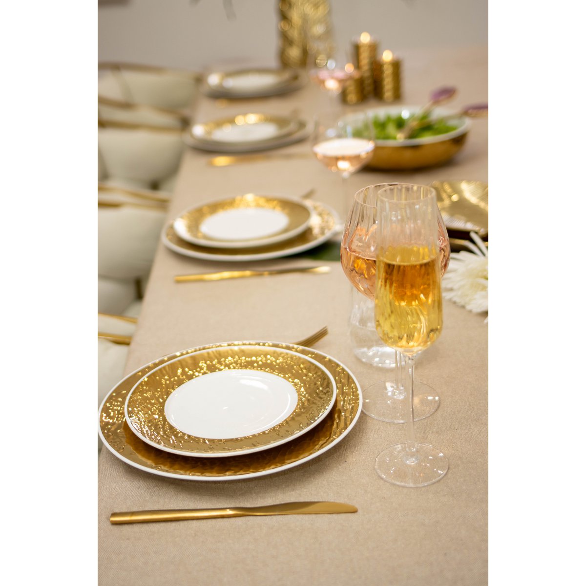 Champagneglazen Golf – Set van 6 – Luxe & Stijlvol |woon-meubel.nl