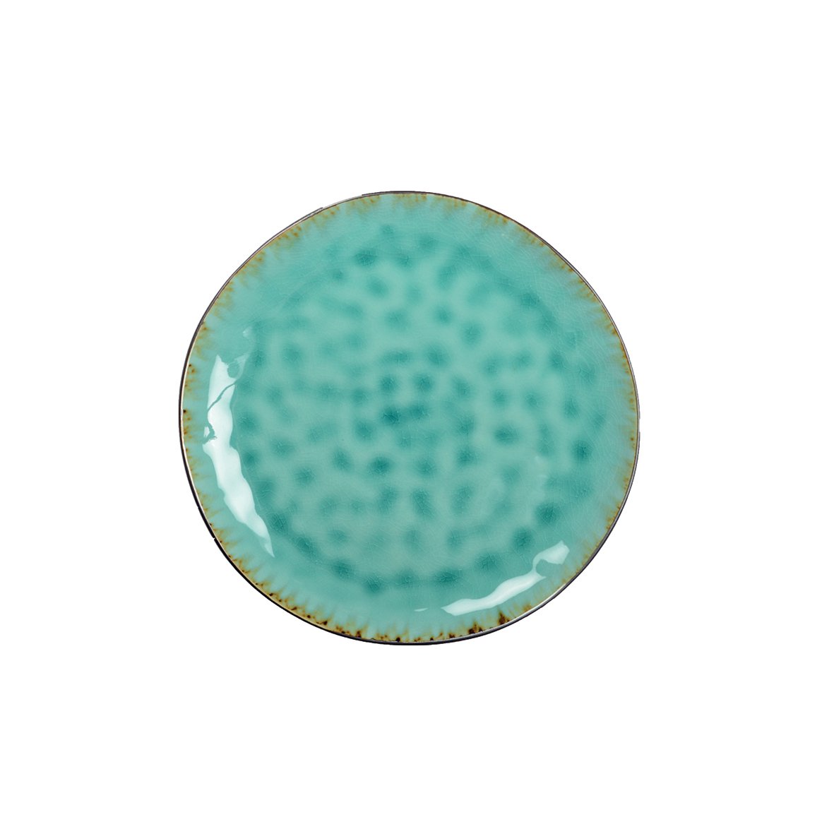 Groene Platte dinerbord Ø27,5 cm |woon-meubel.nl