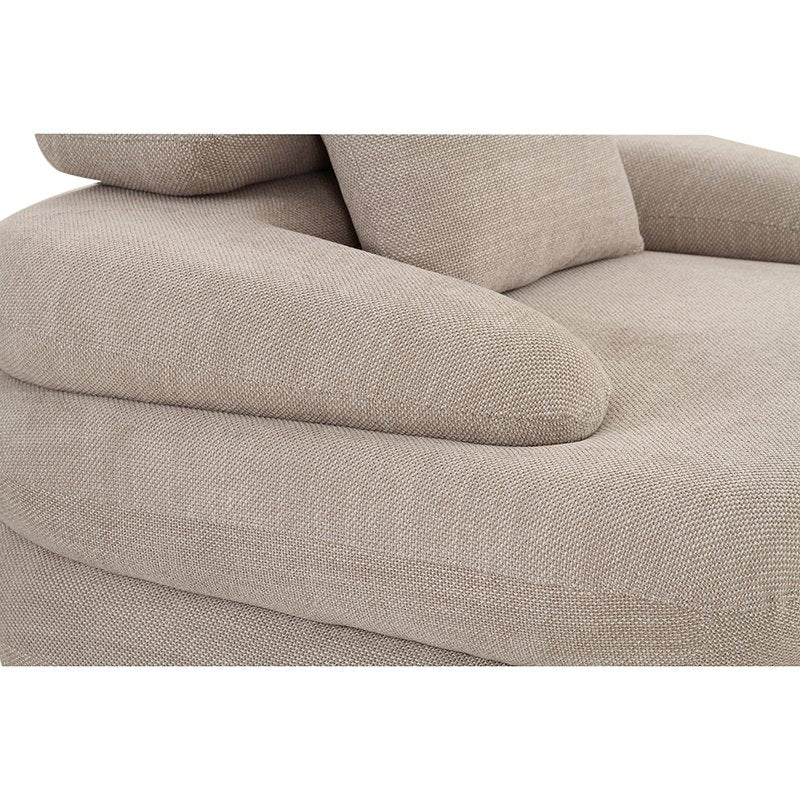 Cairo Loungestoel Beige Tijdloze Elegantie en Comfort |woon-meubel.nl