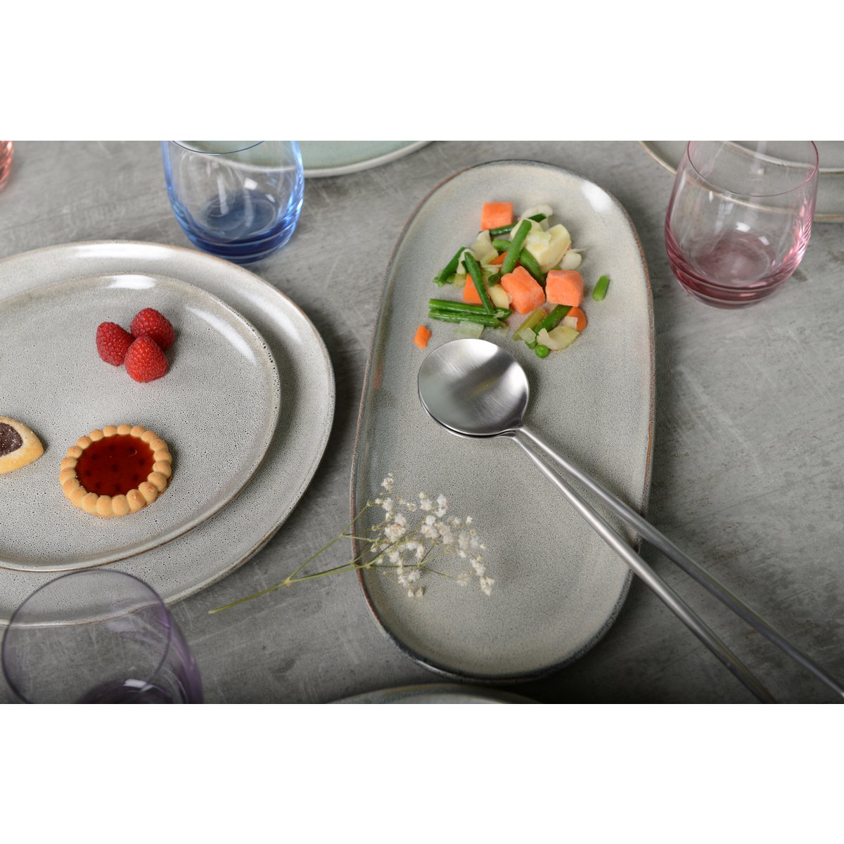 Aulica Mat Zilveren Saladebestek |woon-meubel.nl