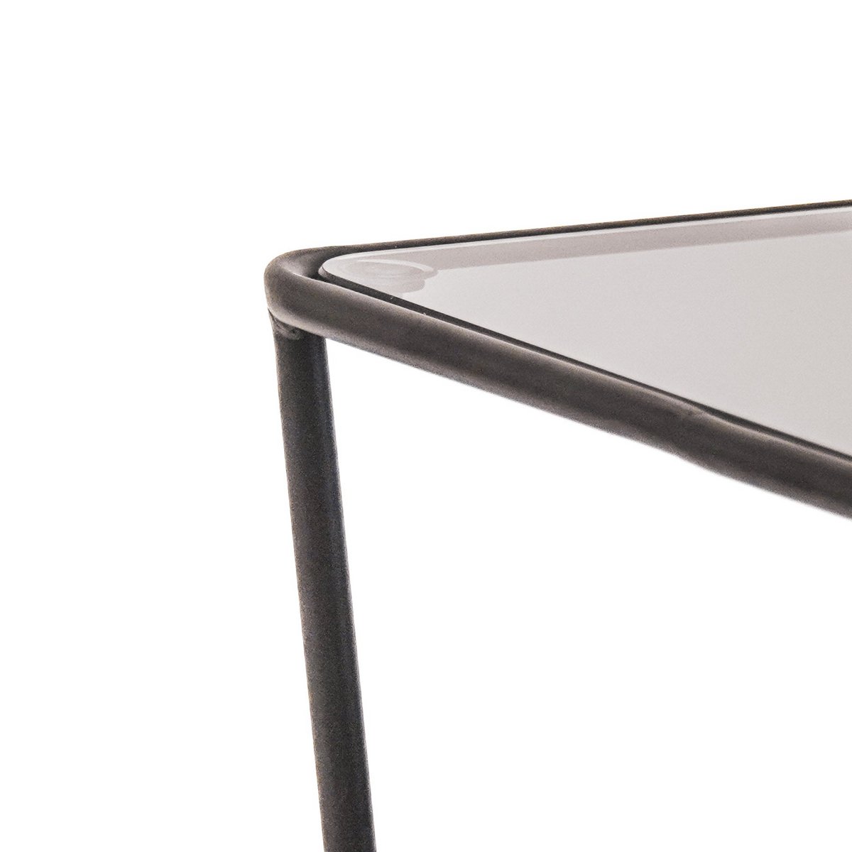 Side table / Bedside table - Black - 50x35x60cm