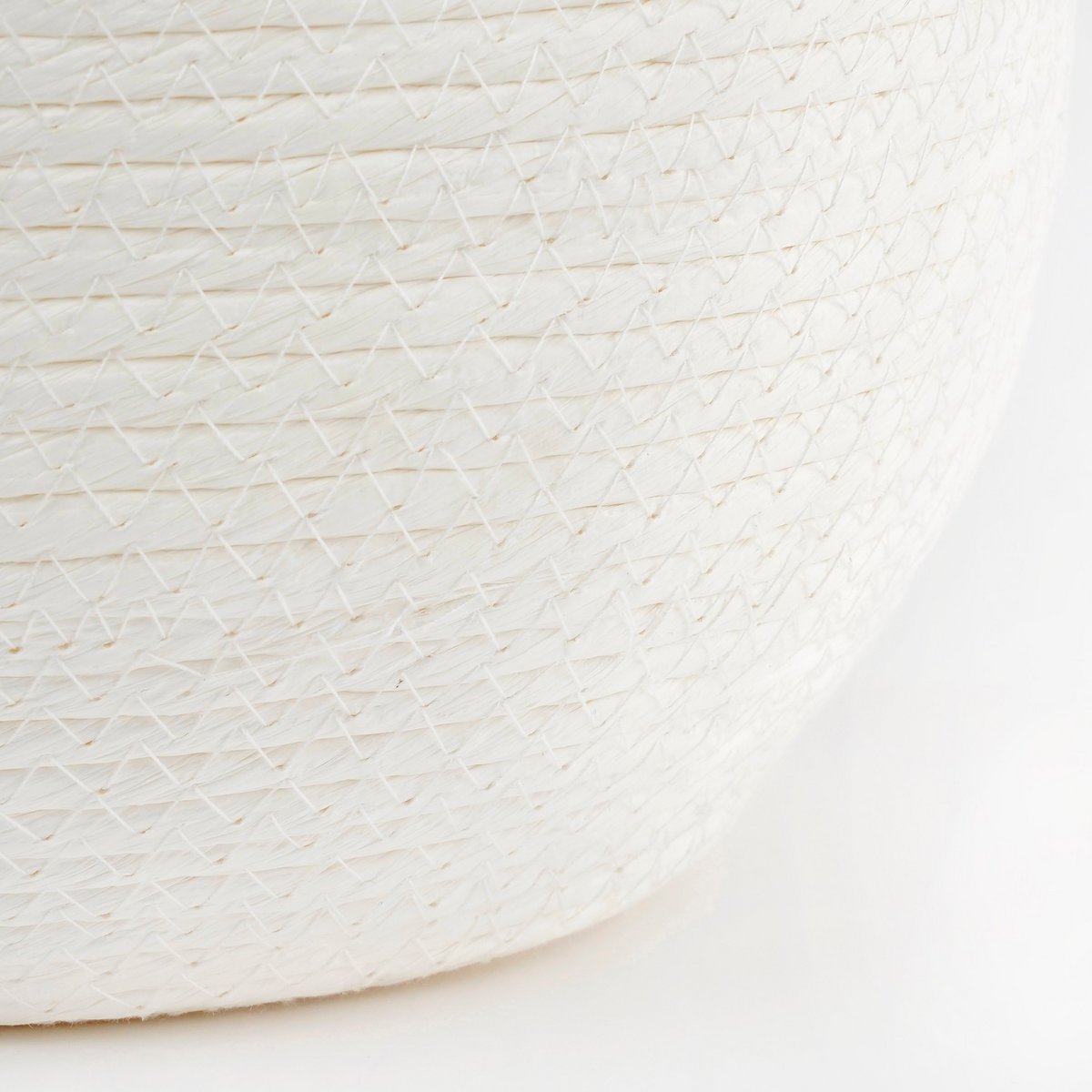 Jorck Plant Basket - Set of 3 - H24 x Ø26 cm - Off White