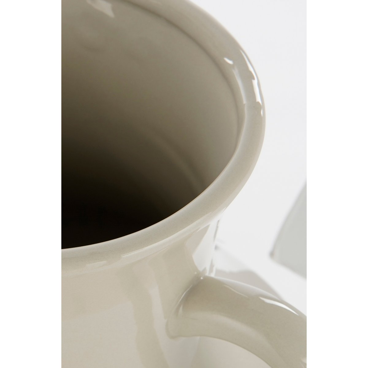 Marian Vase - H33 x Ø26 cm - Ceramic - Off White