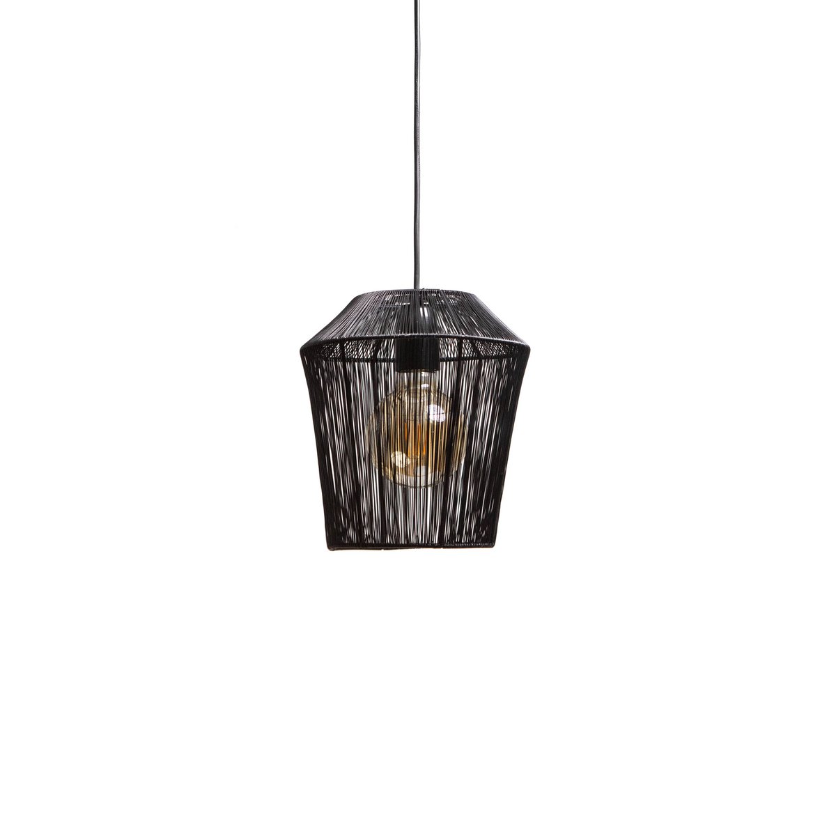 Hanglamp MILA mat zwart Ø33x36cm |woon-meubel.nl