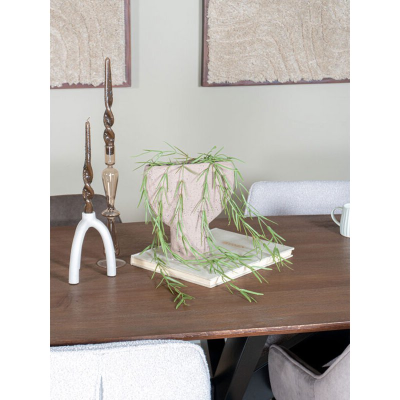 Eettafel Felix – Espresso Mangohout – 190 x 90 cm | woon-meubel.nl