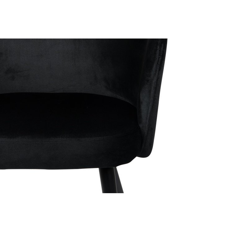Black wing chair - Set of 2