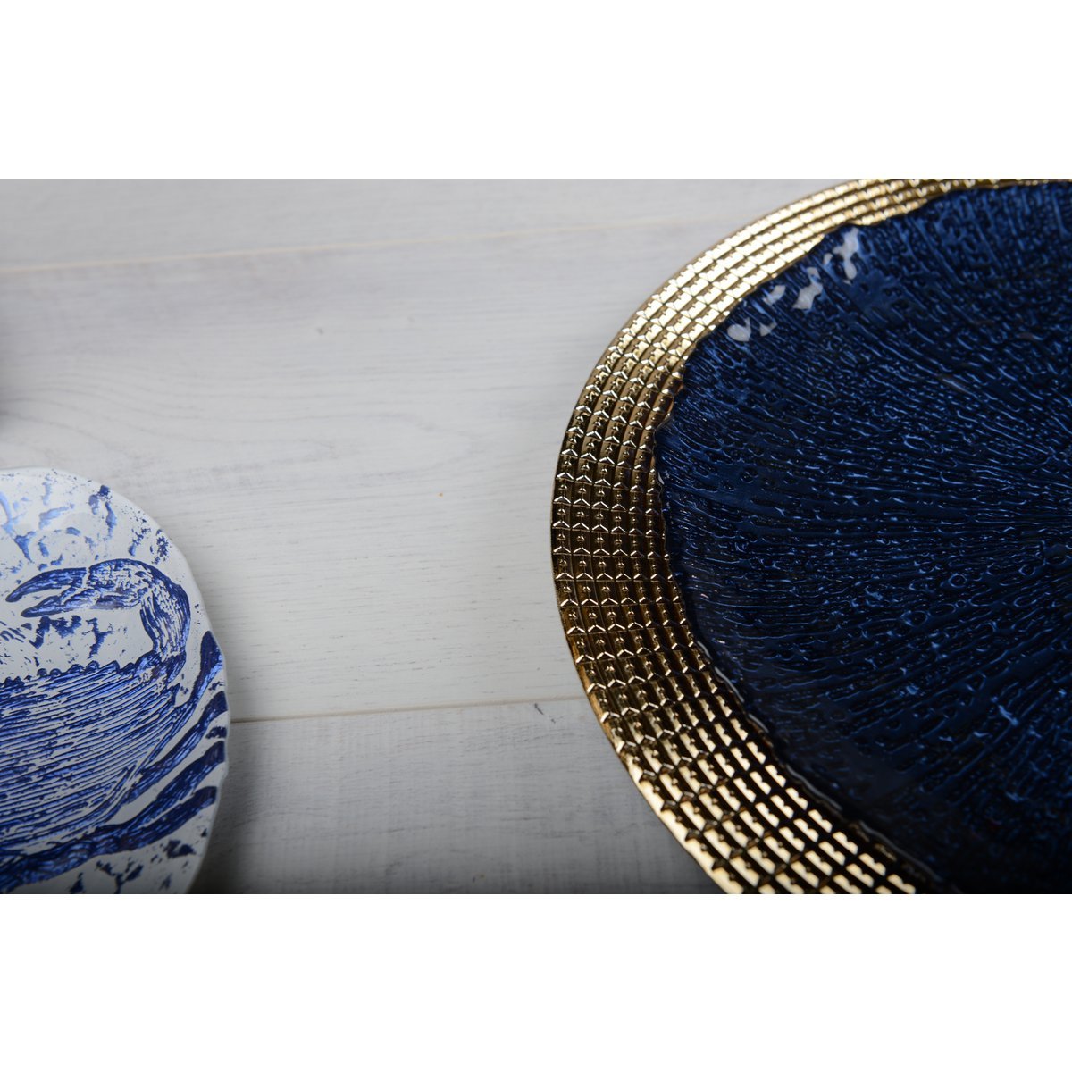 Gouden Onderbord Ø31cm - Aulica | Luxe Tafeldecoratie |woon-meubel.nl