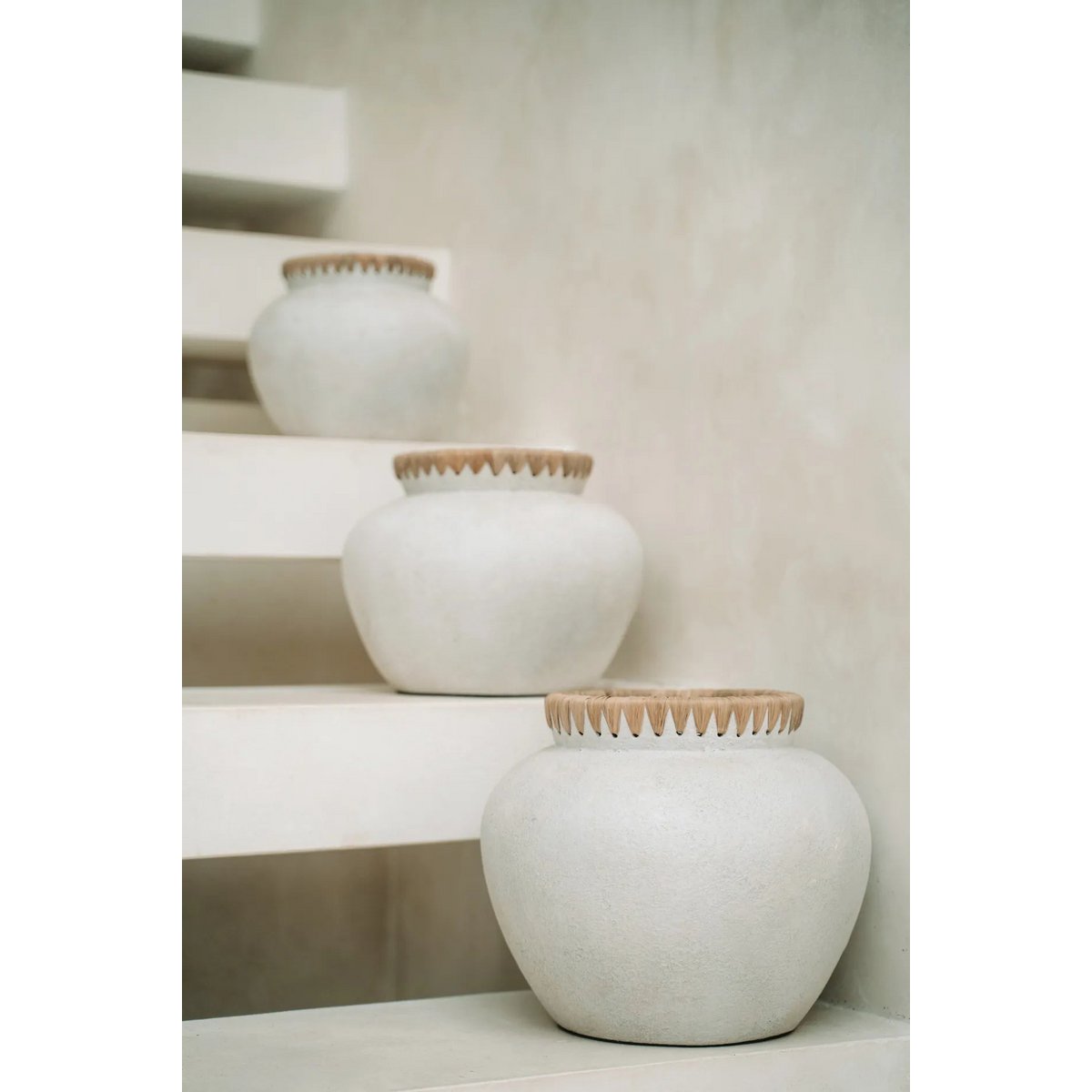Le vase Styly - Béton naturel - M