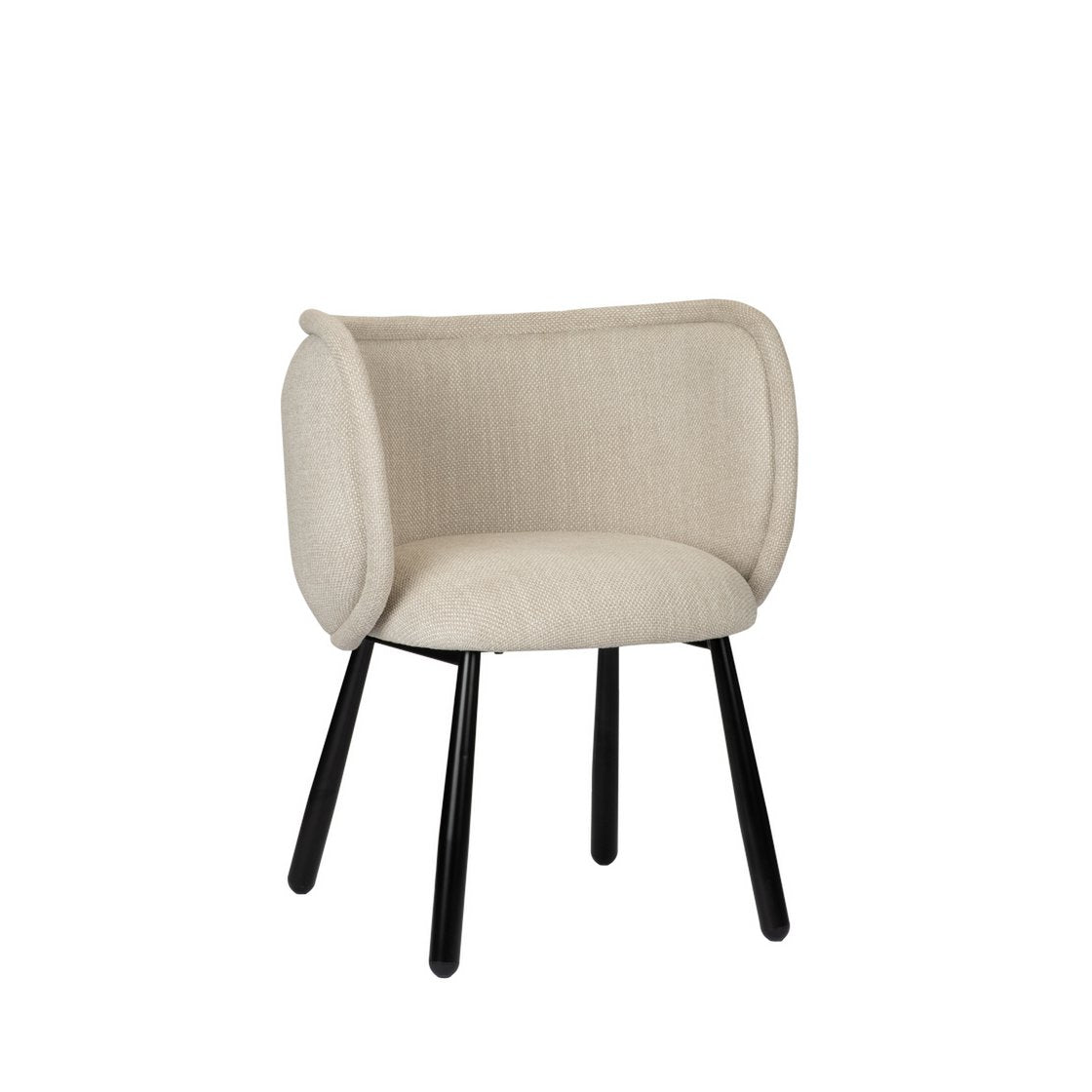 Panda Fauteuil Beige – Moderne en Comfortabele Designstoel