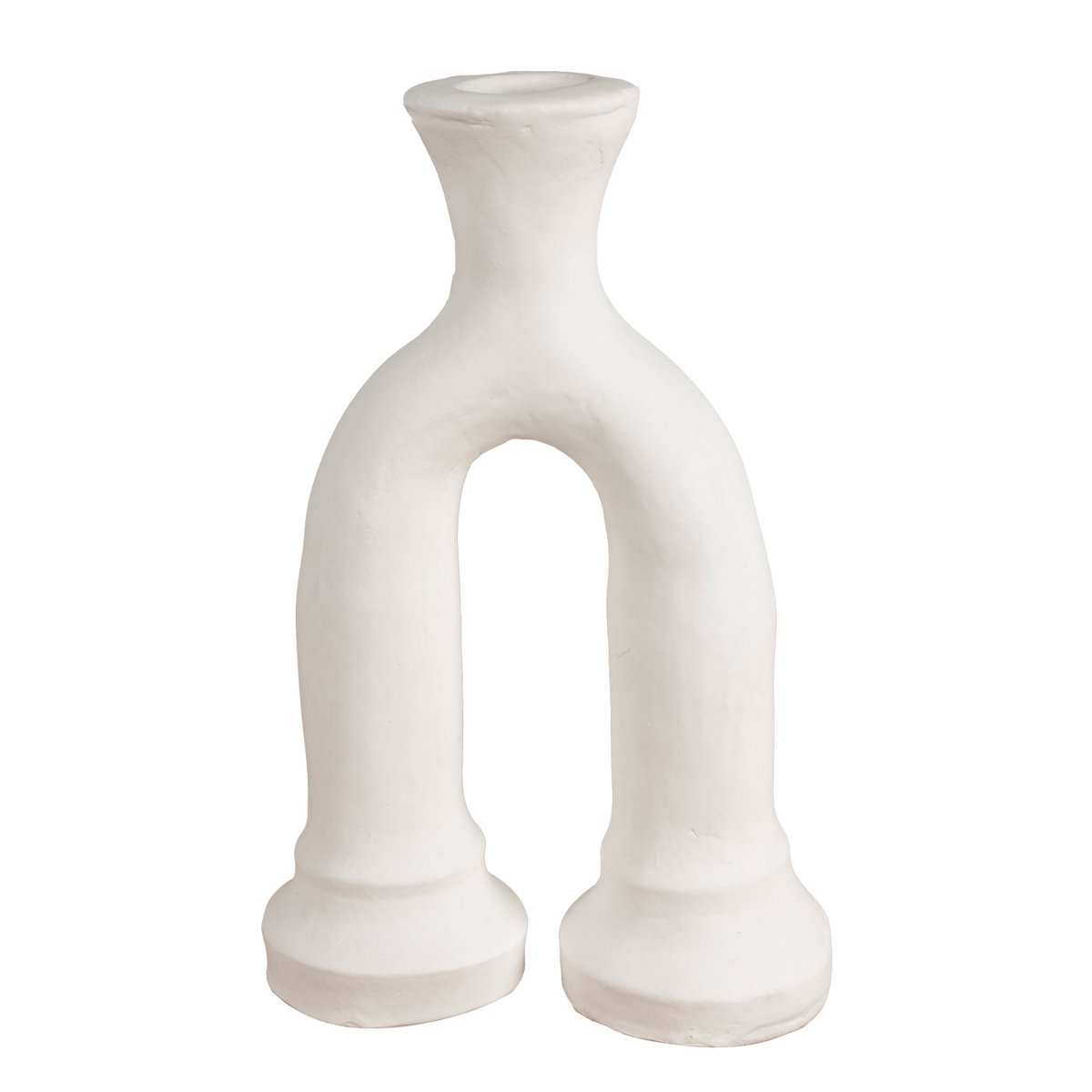Ceramic candle holder Arc (set of 2)