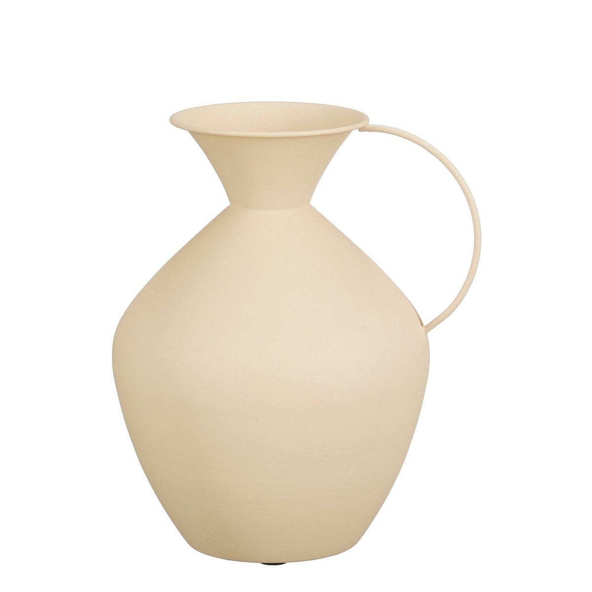 Gyge Vaas Off-white - Metaal - L26 x B22 x H31 cm |woon-meubel.nl
