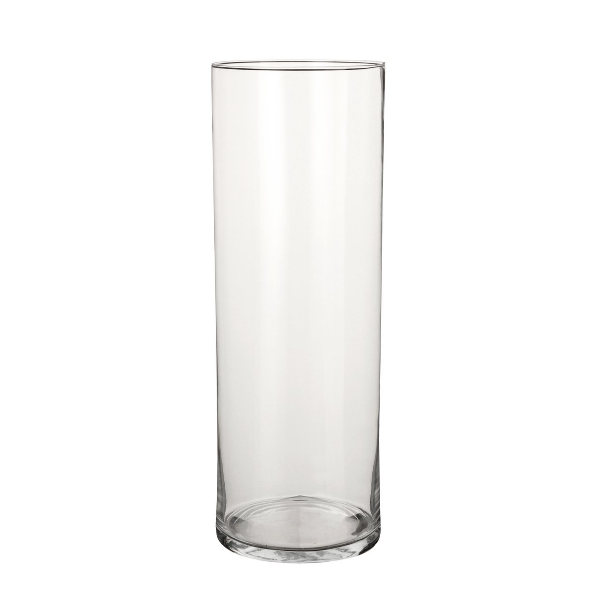 Vase Carly - H55 x Ø19 cm - Cylindre - Transparent