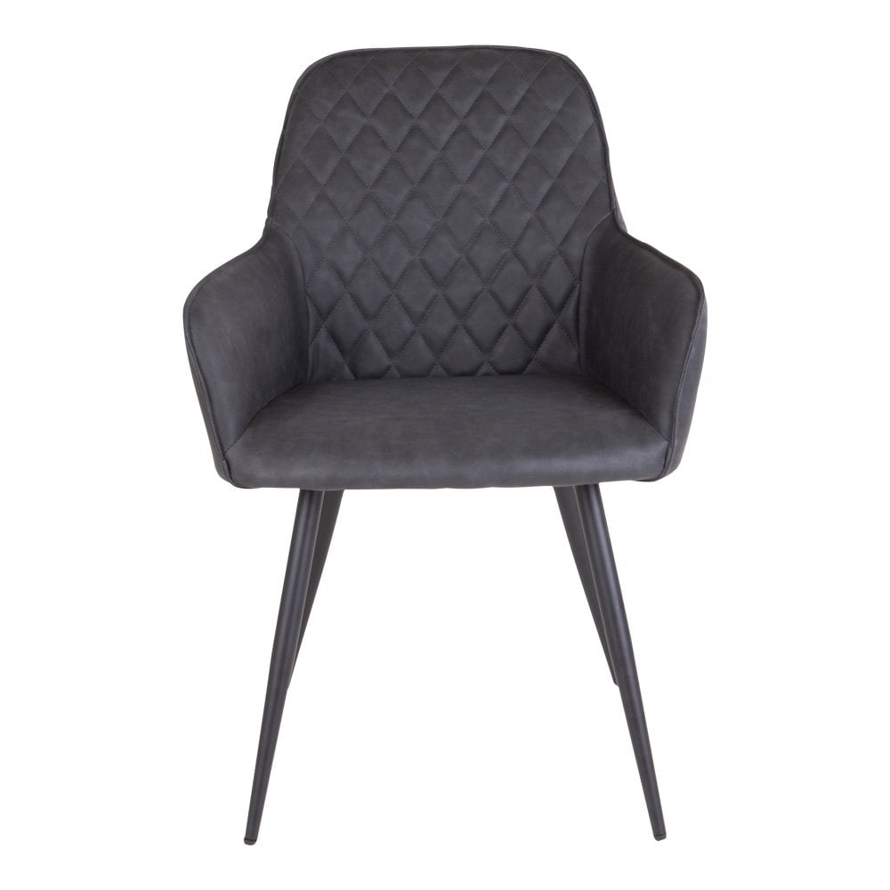Harbo Dining Chair - Dark Grey - Set of 2
