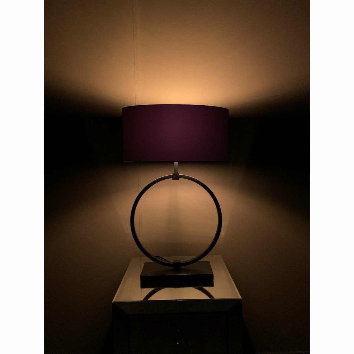 Ring lamp Black L
