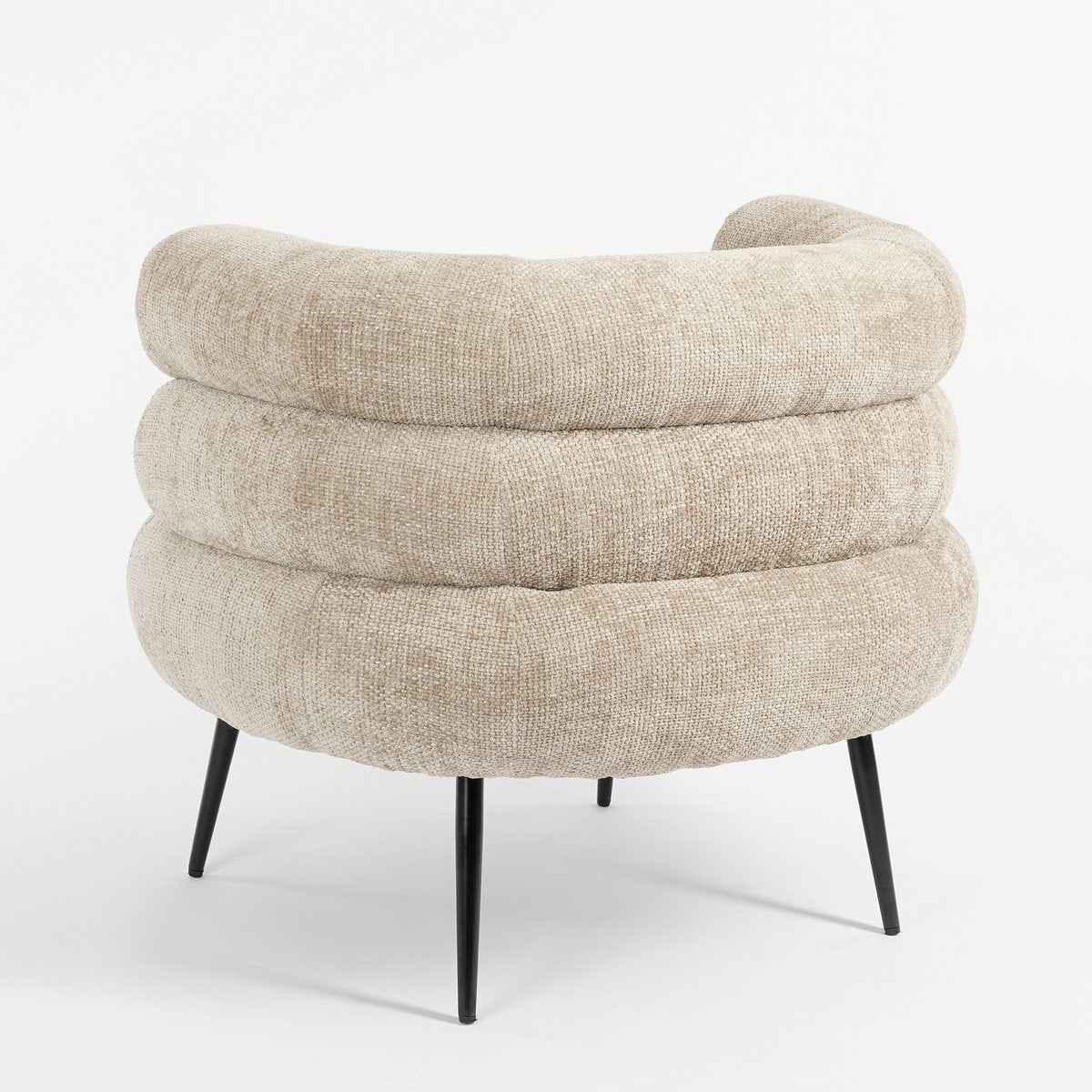 Armchair - L74 x W80 x H69 cm - Light grey