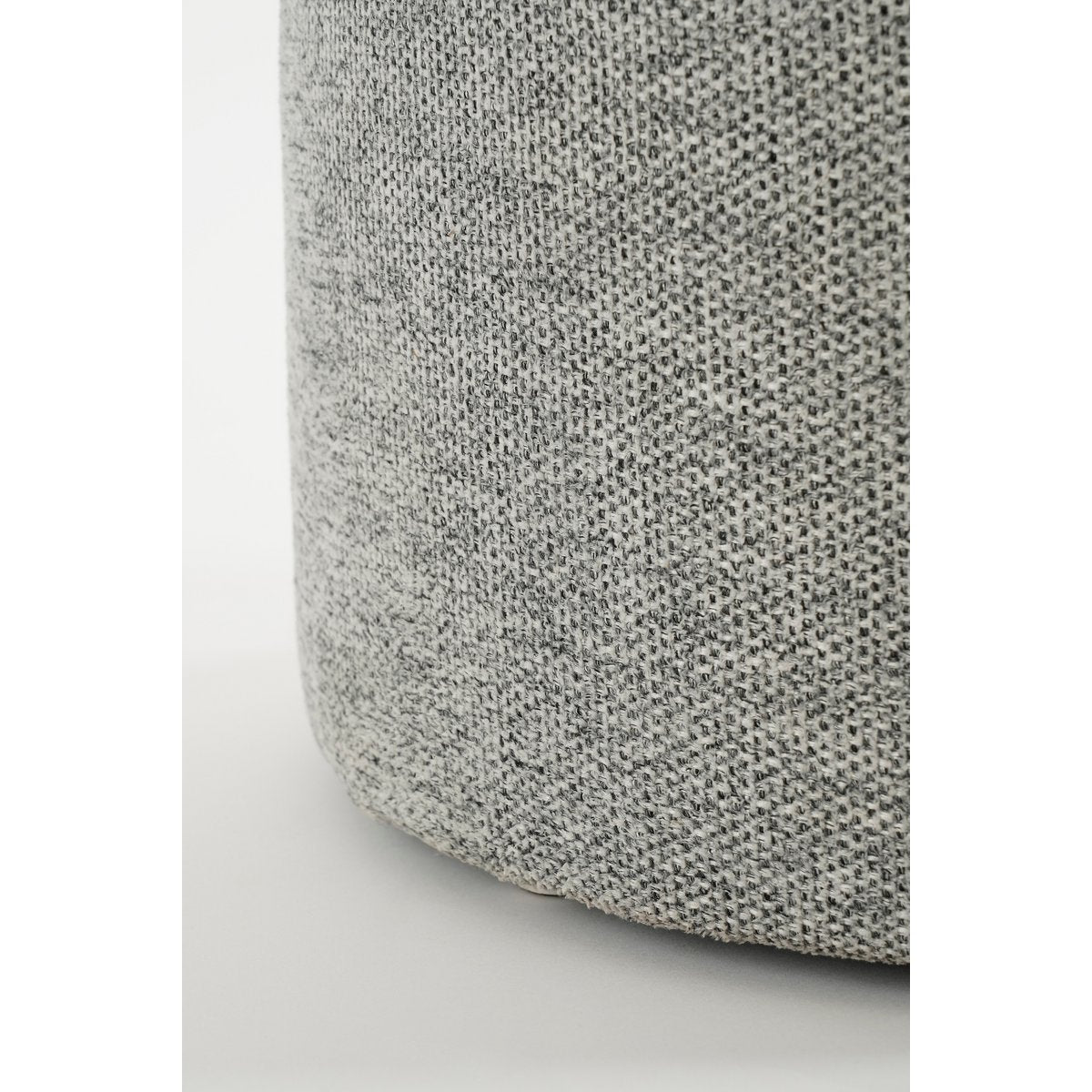 Storage pouf - H45 x Ø40 cm - Grey