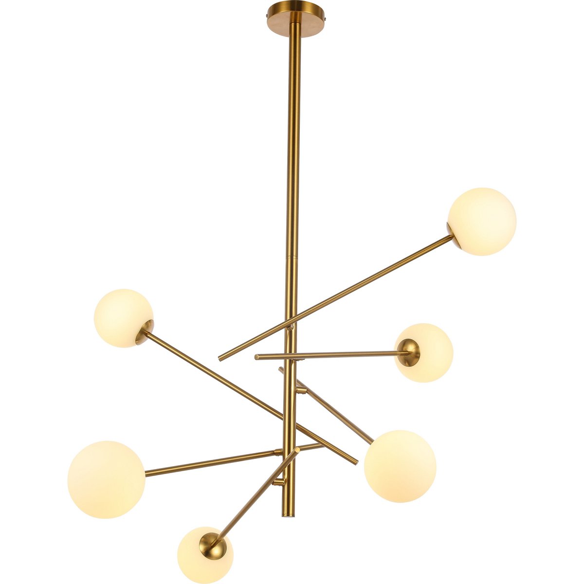 Pendant lamp Diana White Gold