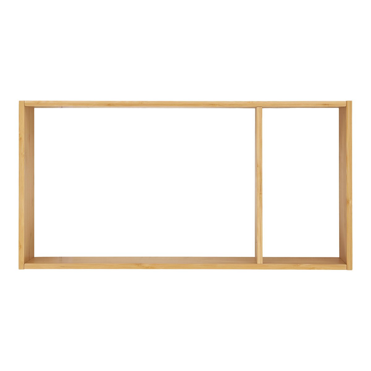Ember Wandplank - Naturel, Bamboe, 70x15x35,5 cm