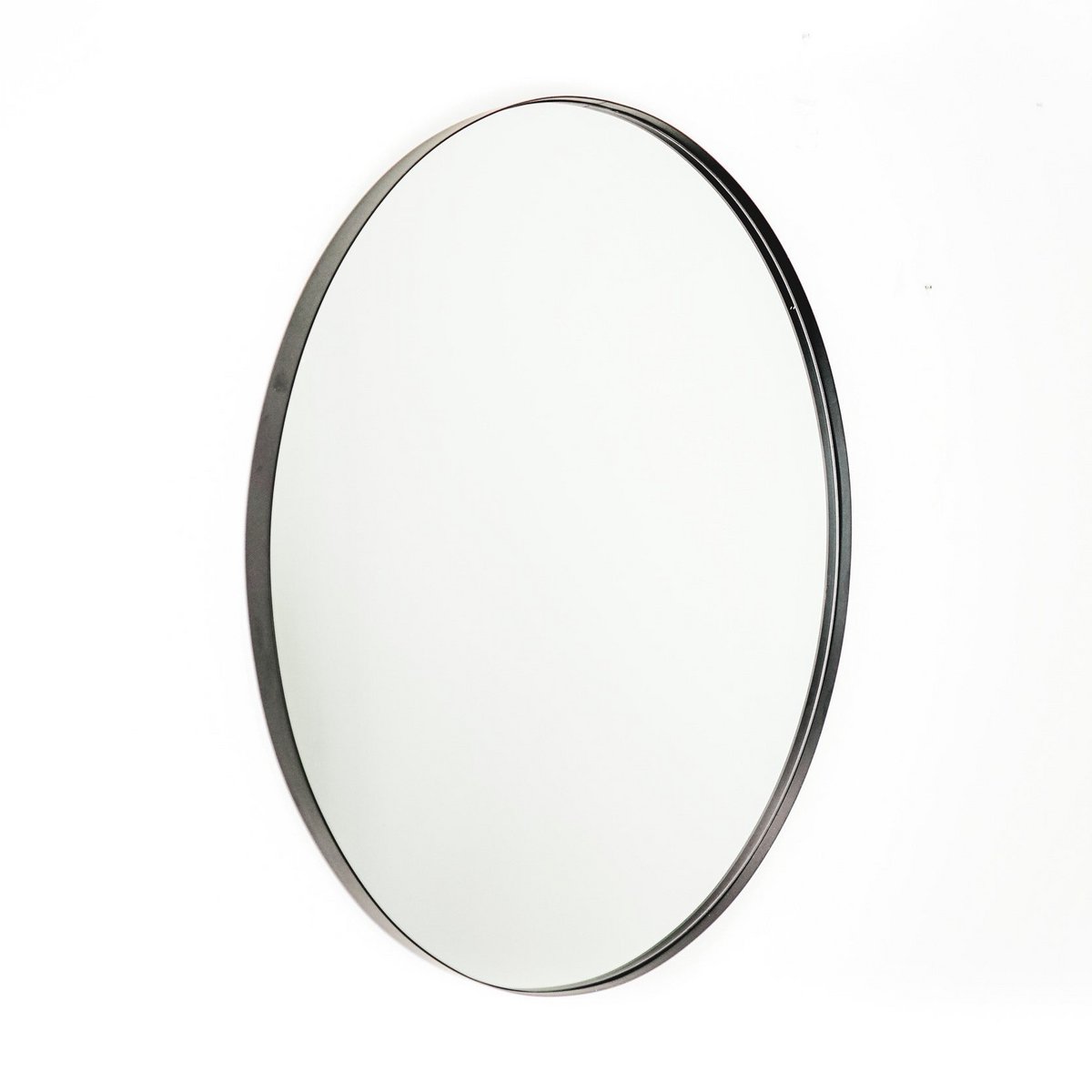 Spiegel - Ronde Wandspiegel - Metaal - Goud - Ø50cm|woon-meubel.nl