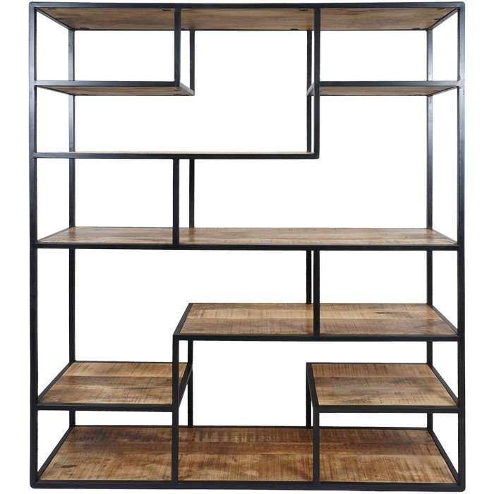 Huub Wood Shelving Unit 175 x 145 cm - Room Divider