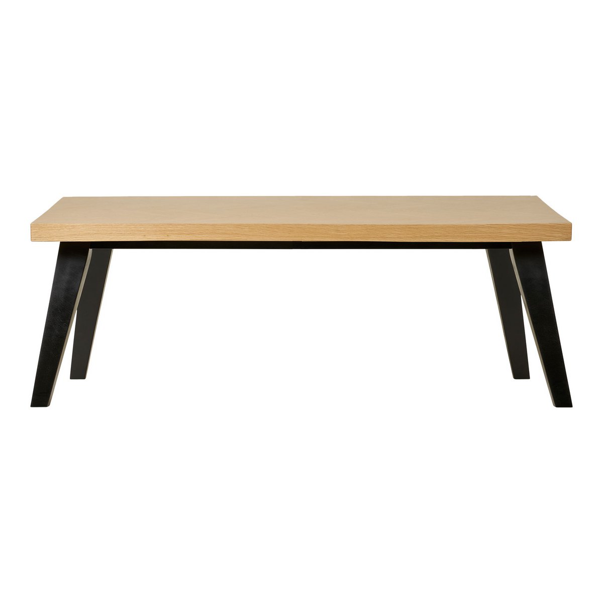 Amora salontafel Eikenfineer en Visgraatpatroon |woon-meubel.nl