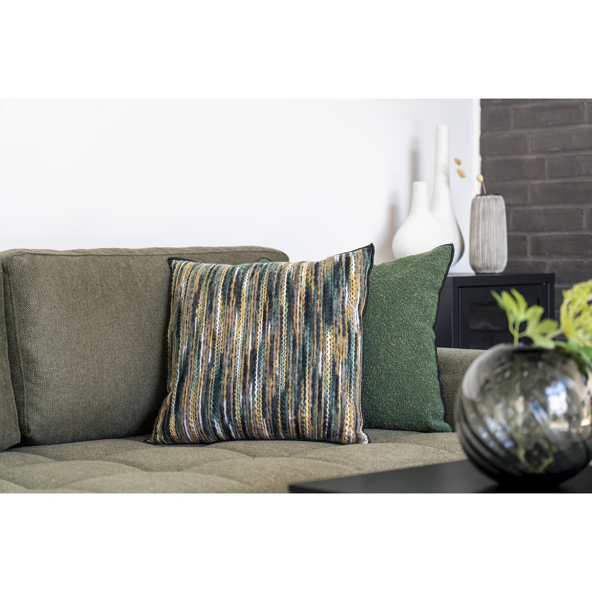 Geelong Cushion - Cushion, natural mix, 45x45 cm
