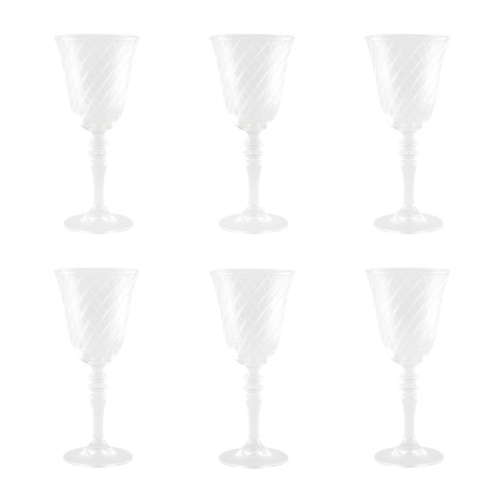 Wijnglazen Marie Design 20cm – Set van 6 |woon-meubel.nl