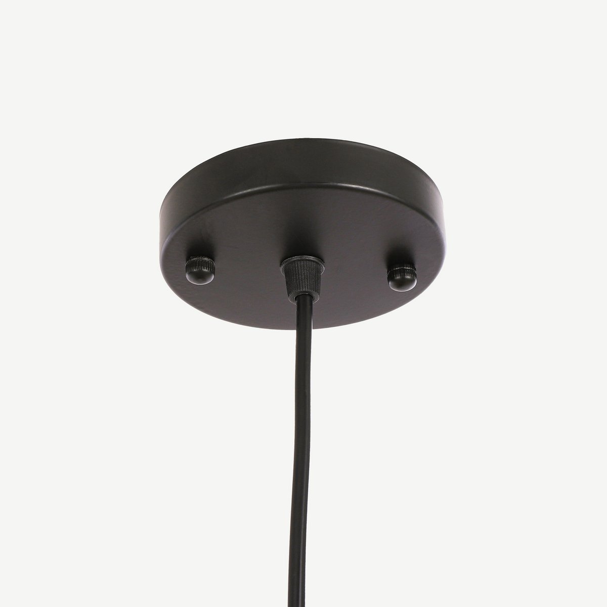 Pego Hanging Lamp - Linen - Black