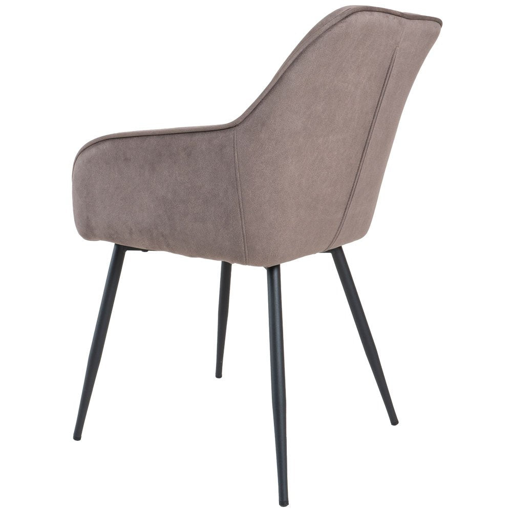 Eetkamerstoel Fenna – Ramses – Taupe |woon-meubel.nl