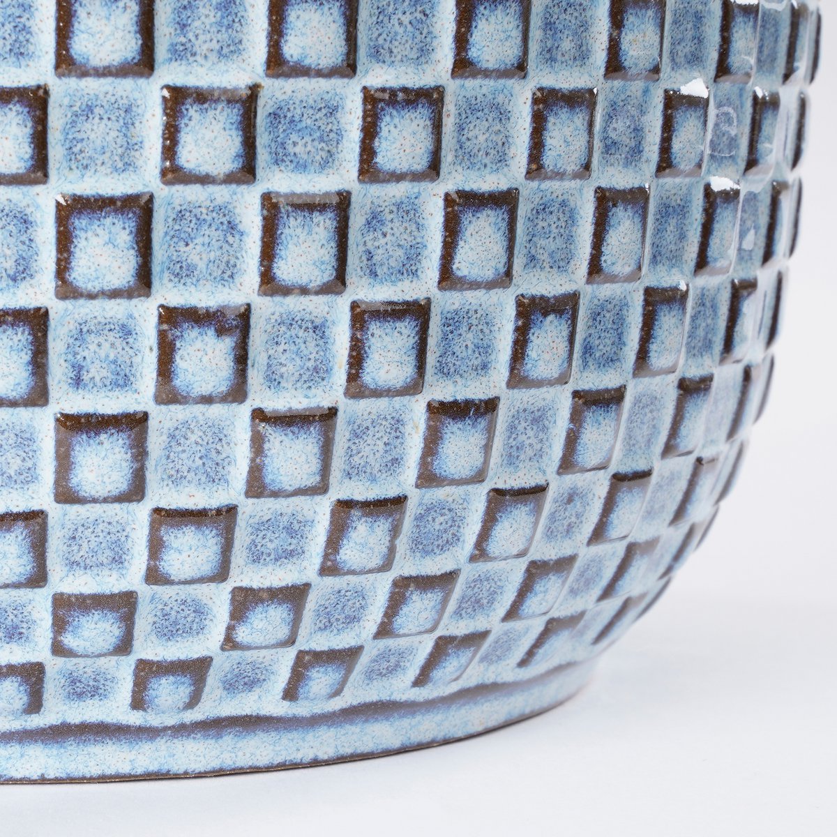 Daan Bloempot - Blauw H18 x Ø19 cm - detail|woon-meubel.nl