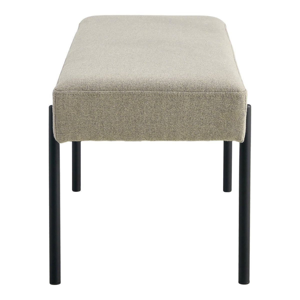 Swindon Bench - Bench, sand with black legs