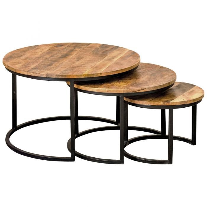 Table basse Bart - Lot de 3