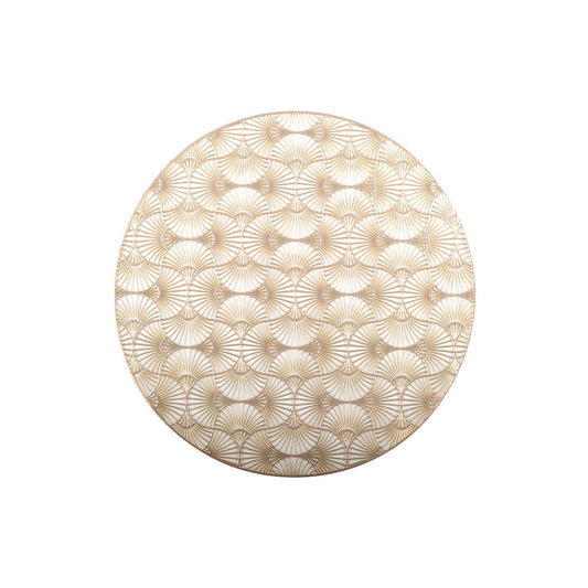 Aulica Ginkgo Gold Onderzetter – Luxe placemat 38 cm |woon-meubel.nl