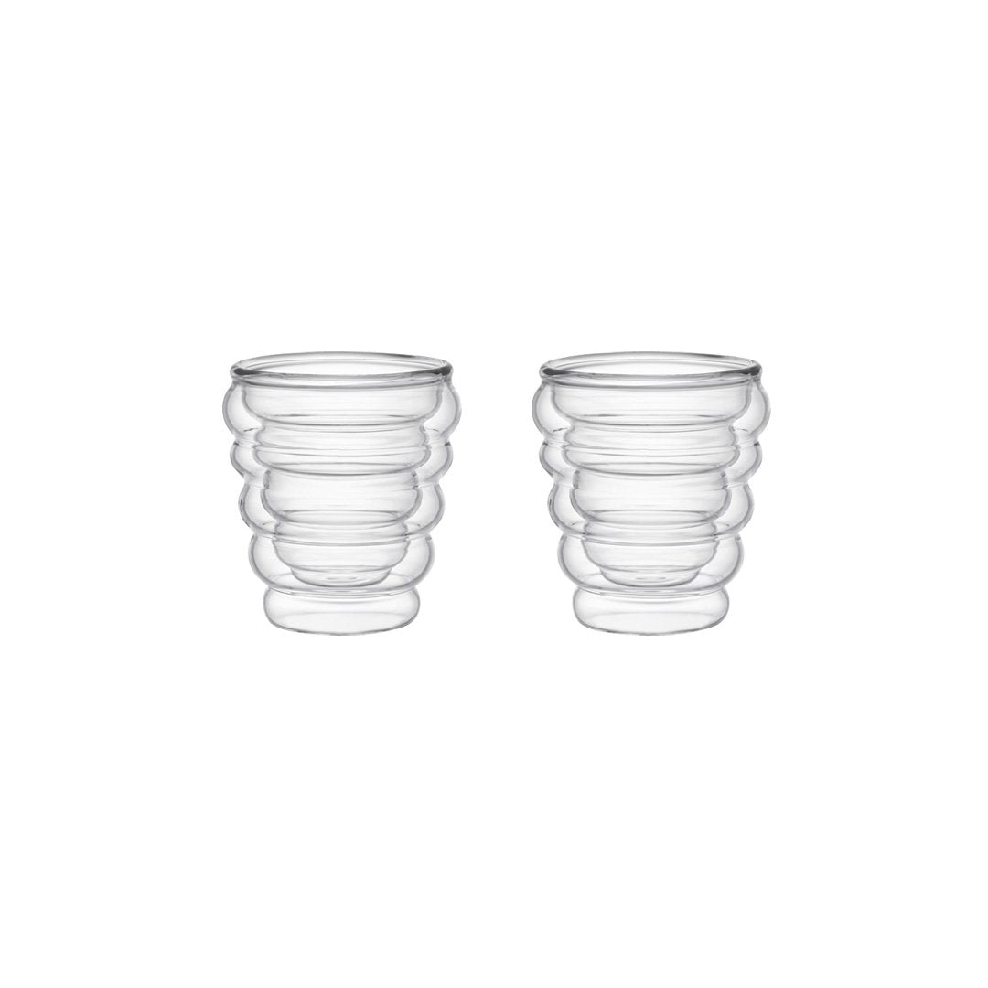 Aulica Espresso Glazen 70ml – Set van 2 Dubbelwandig | woon-meubel.nl