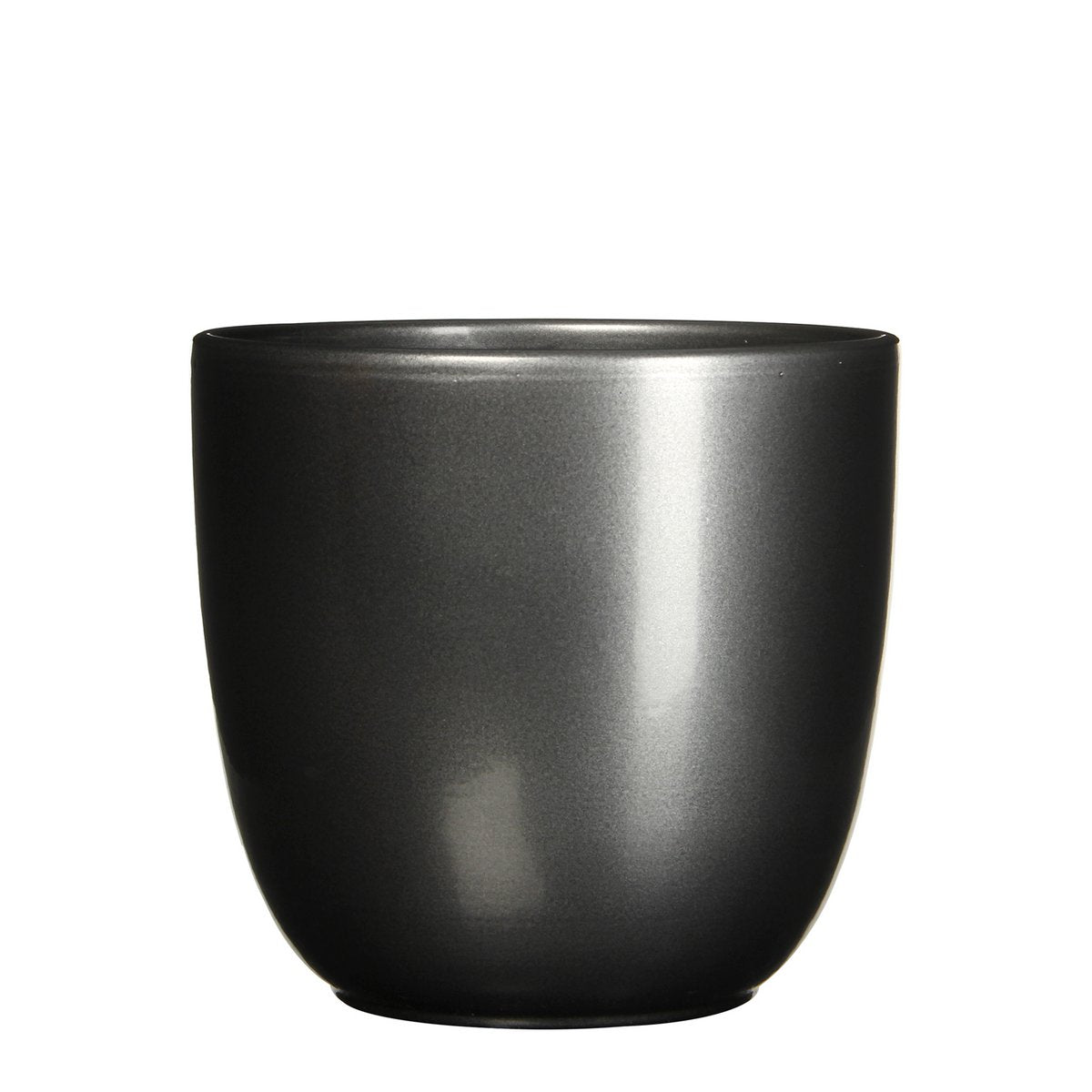 Tusca Flowerpot - H25 x Ø28 cm - Anthracite