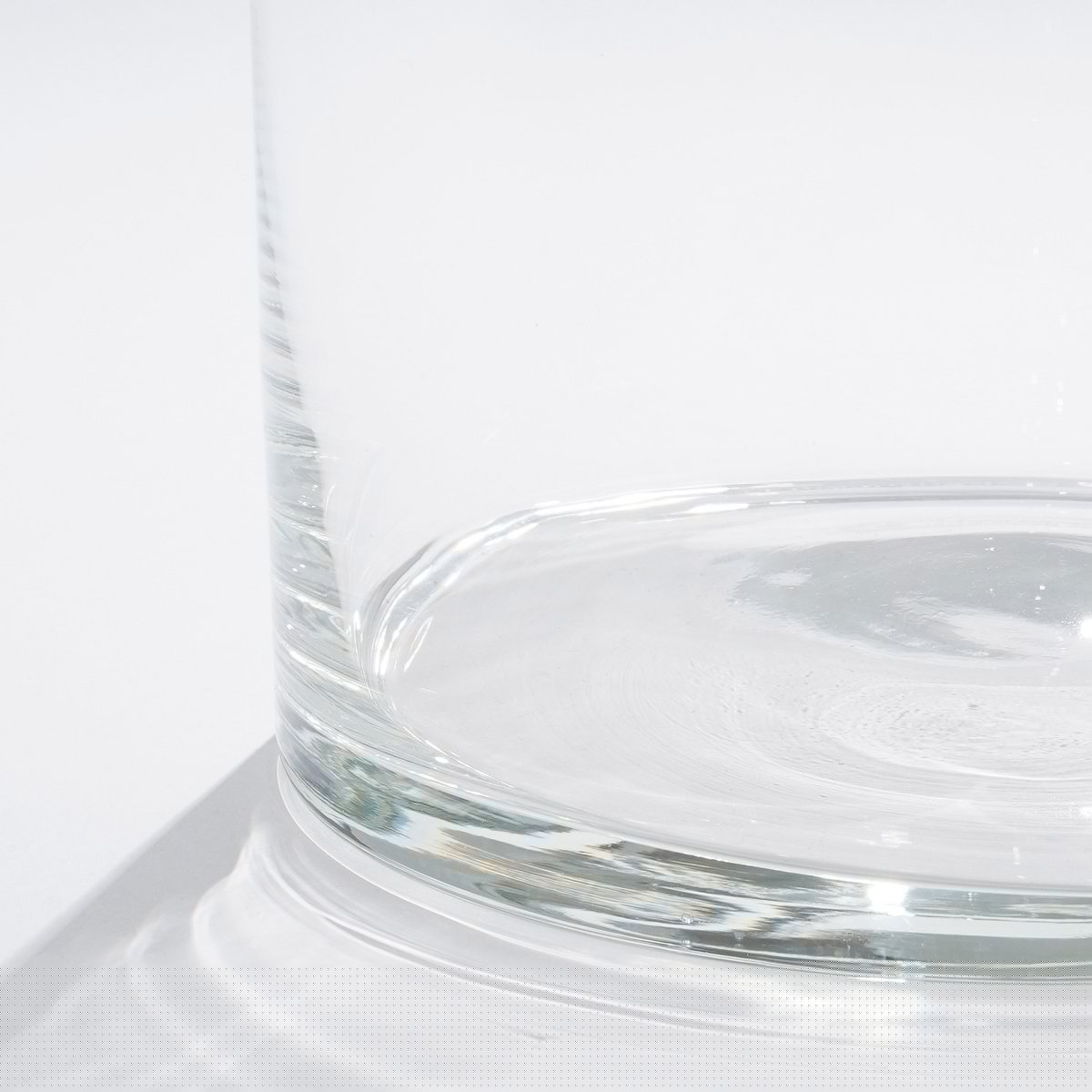 Vase Carly - H55 x Ø19 cm - Cylindre - Transparent