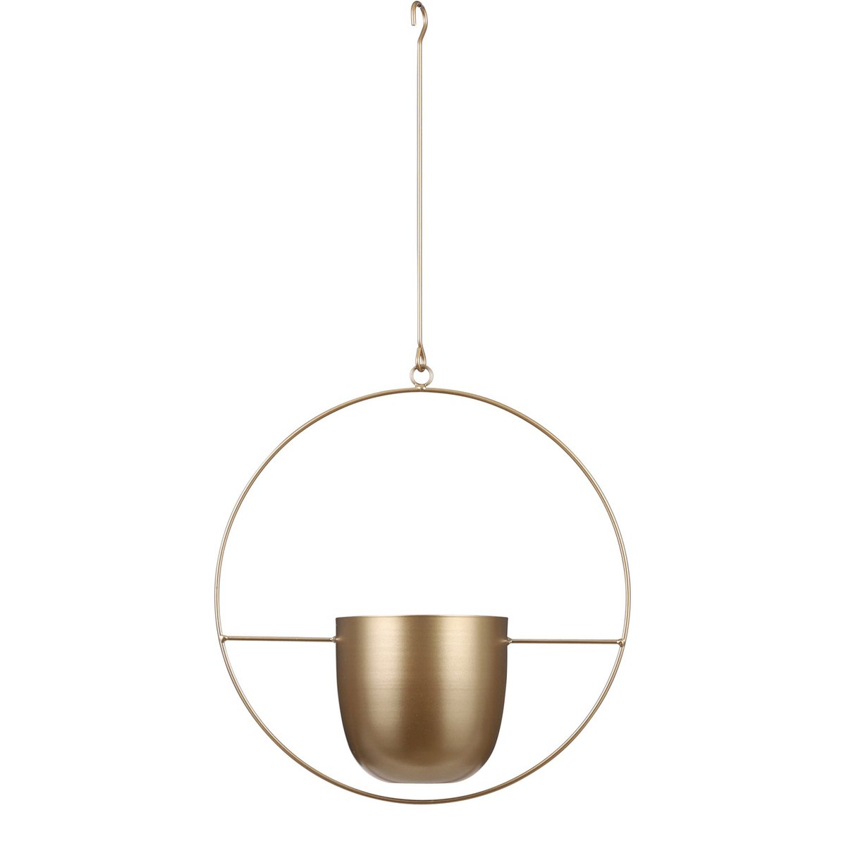 Dexter Flowerpot Hanging - L34 x W14 x H65 cm - Gold