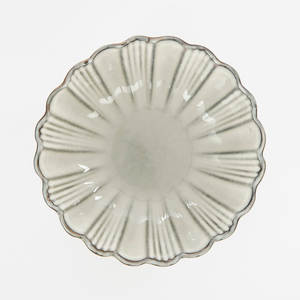 Bol Corfu - H9 x Ø17 cm - Céramique - Gris