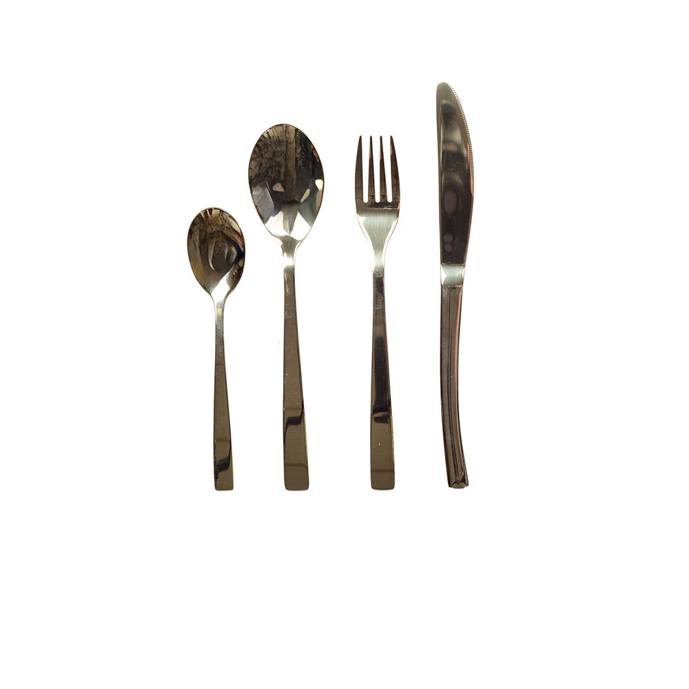 Huisvrouw 24-delige Briljante Champagne Bestekset – Aulica