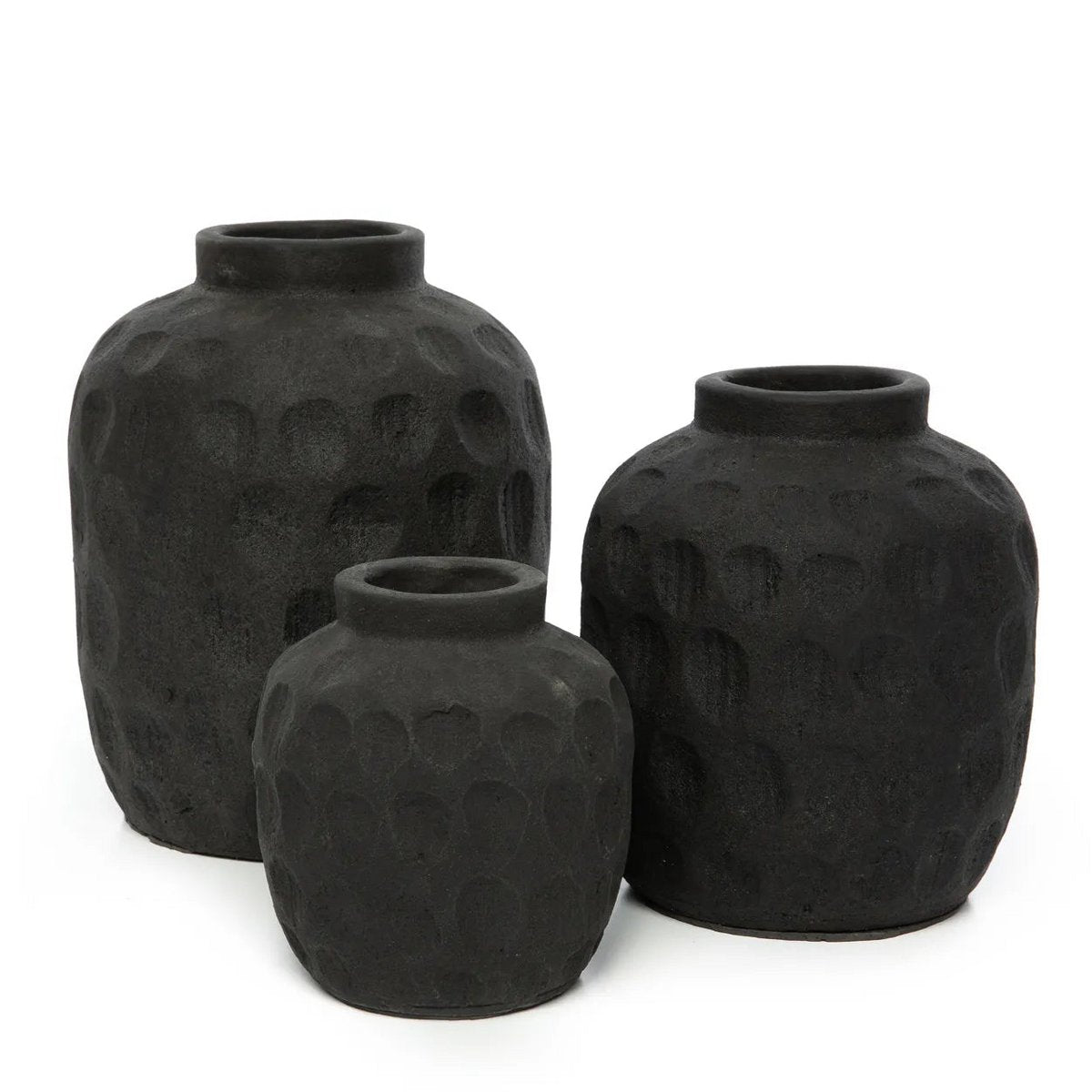 De Trendy Vaas - Zwart - M |woon-meubel.nl