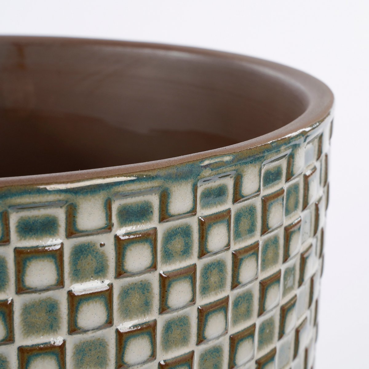 Daan Bloempot - H18 x Ø19 cm - Wit |woon-meubel.nl