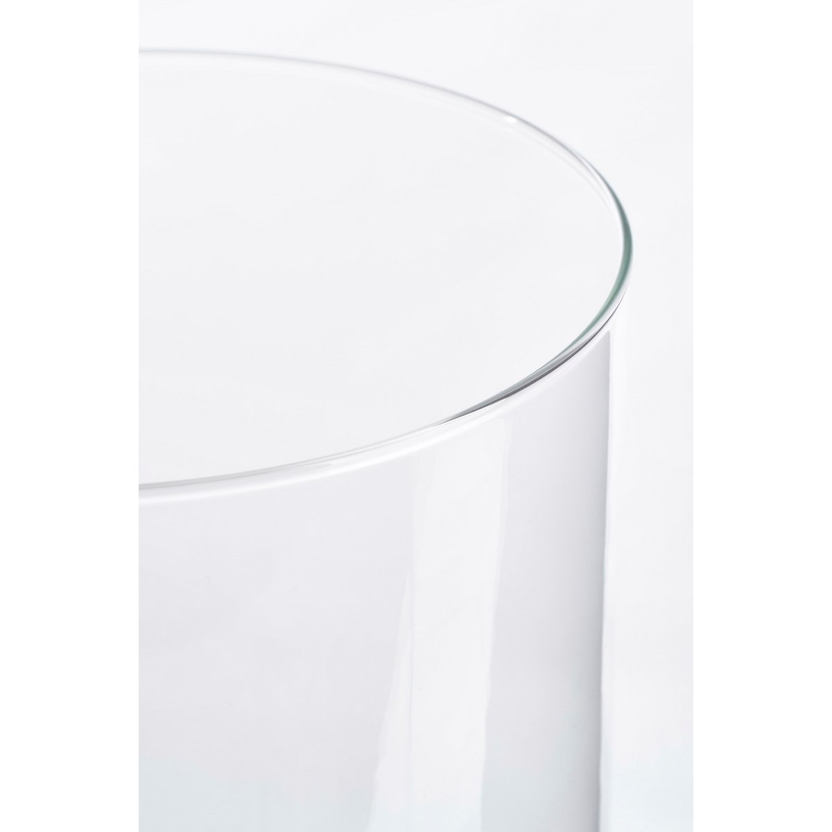 Vase Carly - H55 x Ø19 cm - Cylindre - Transparent