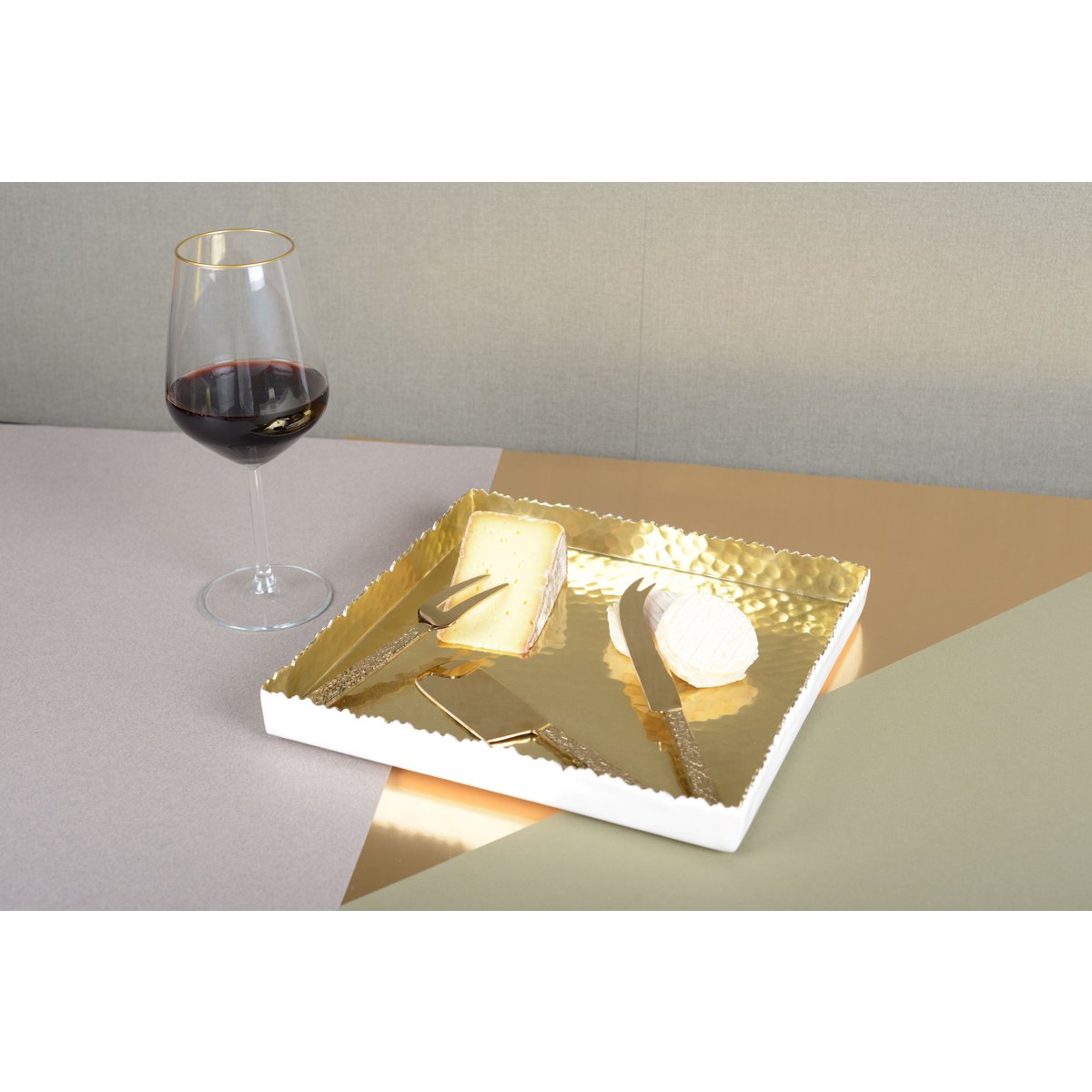 Aulica Gouden Kaasmessen Set (3-delig) | woon-meubel.nl