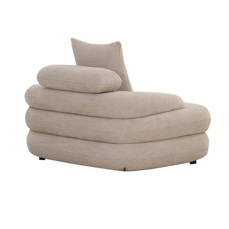 Cairo Loungestoel Beige Tijdloze Elegantie en Comfort |woon-meubel.nl