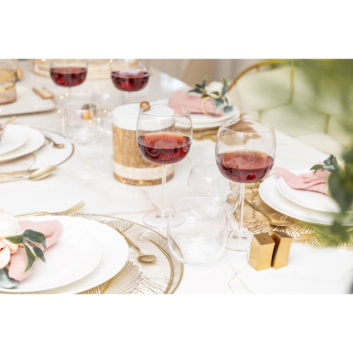 Lage Waterglazen Set van 6 – 485ml | Transparant Glas | Elegant Design |woon-meubel.nl