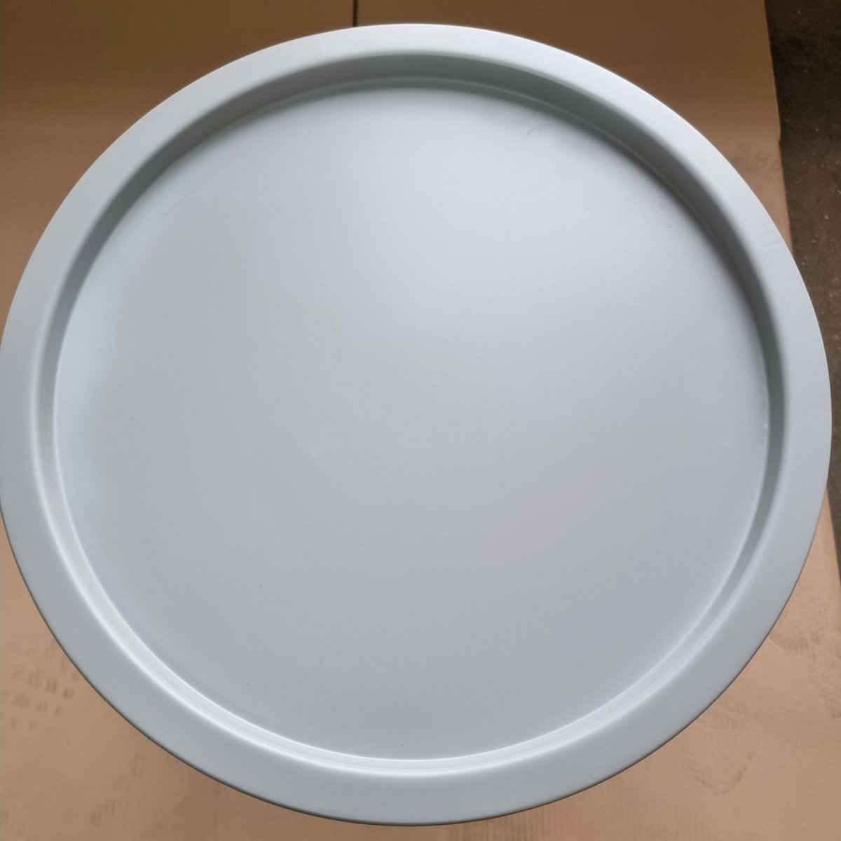 Inklapbare ronde bijzettafel met opbergruimte – Ø 47 cm | Voor binnen en buiten