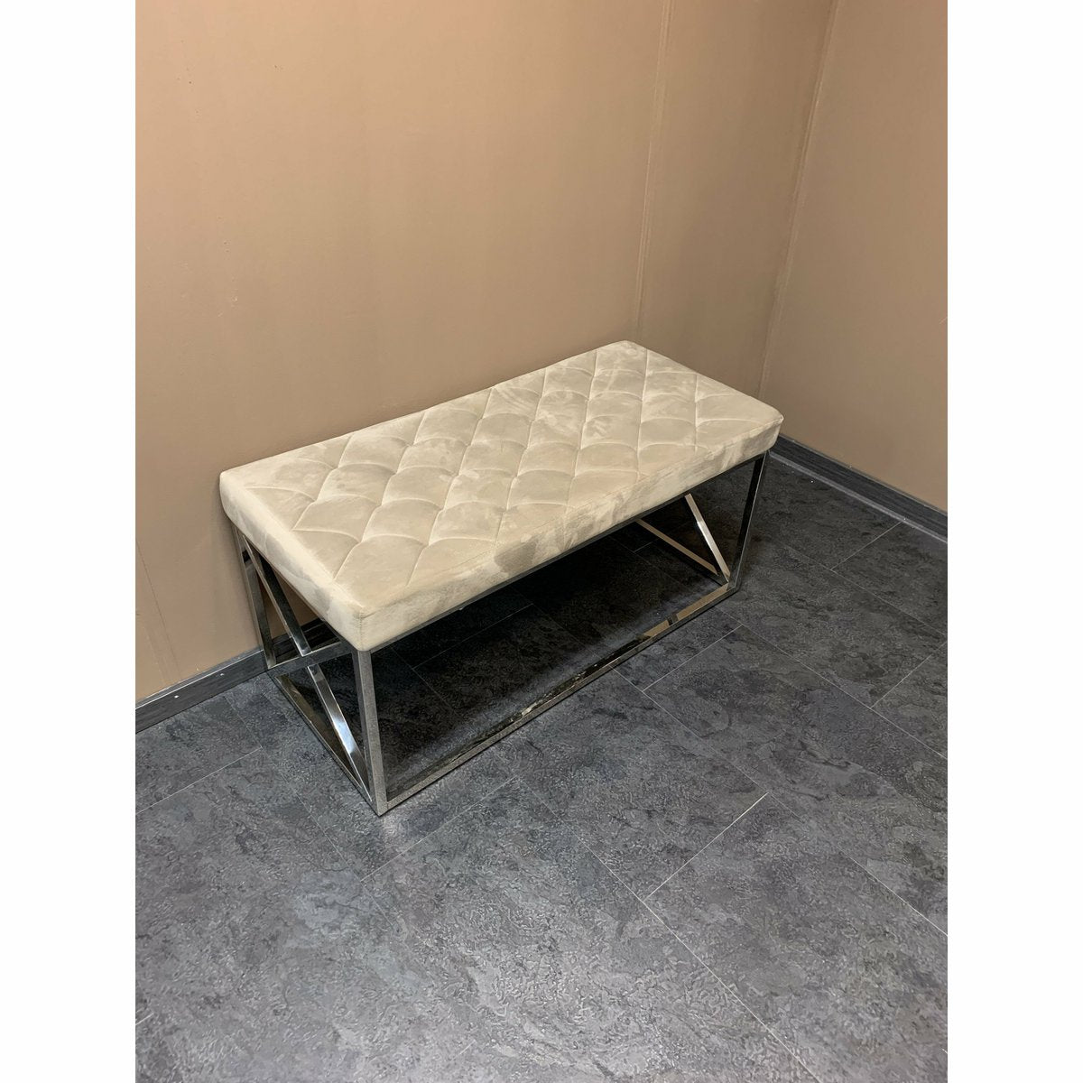 VERA Velvet - Taupe Luxueus Bank Fluwelen |woon-meubel.nl