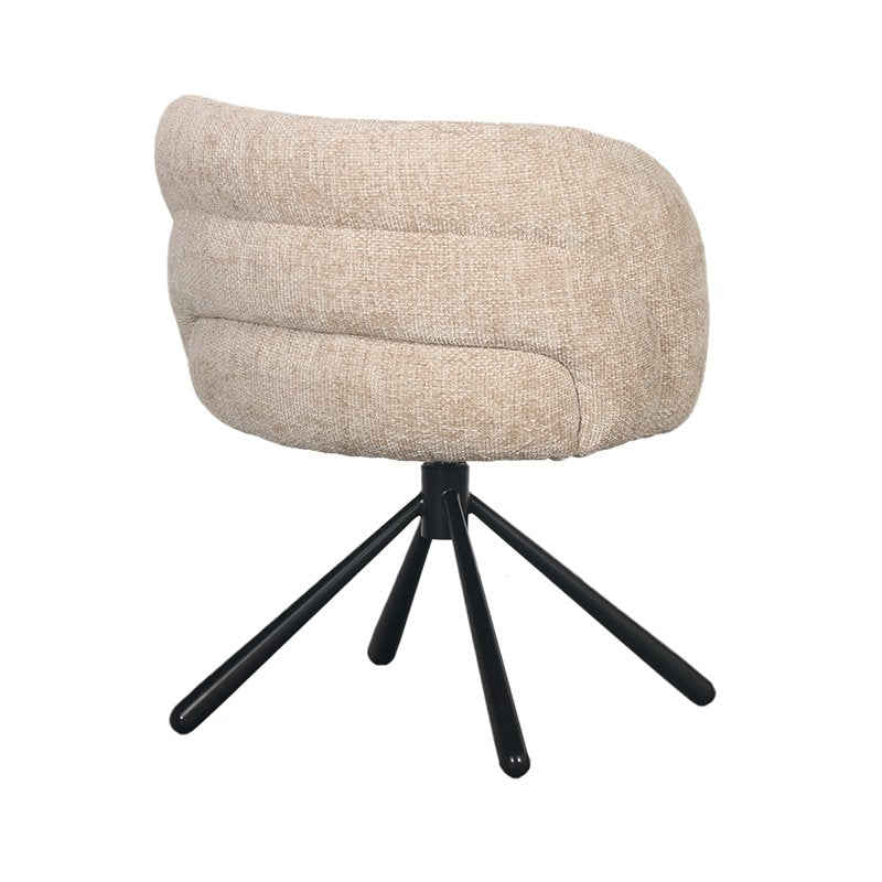 Pebble Swivel Chair Latte