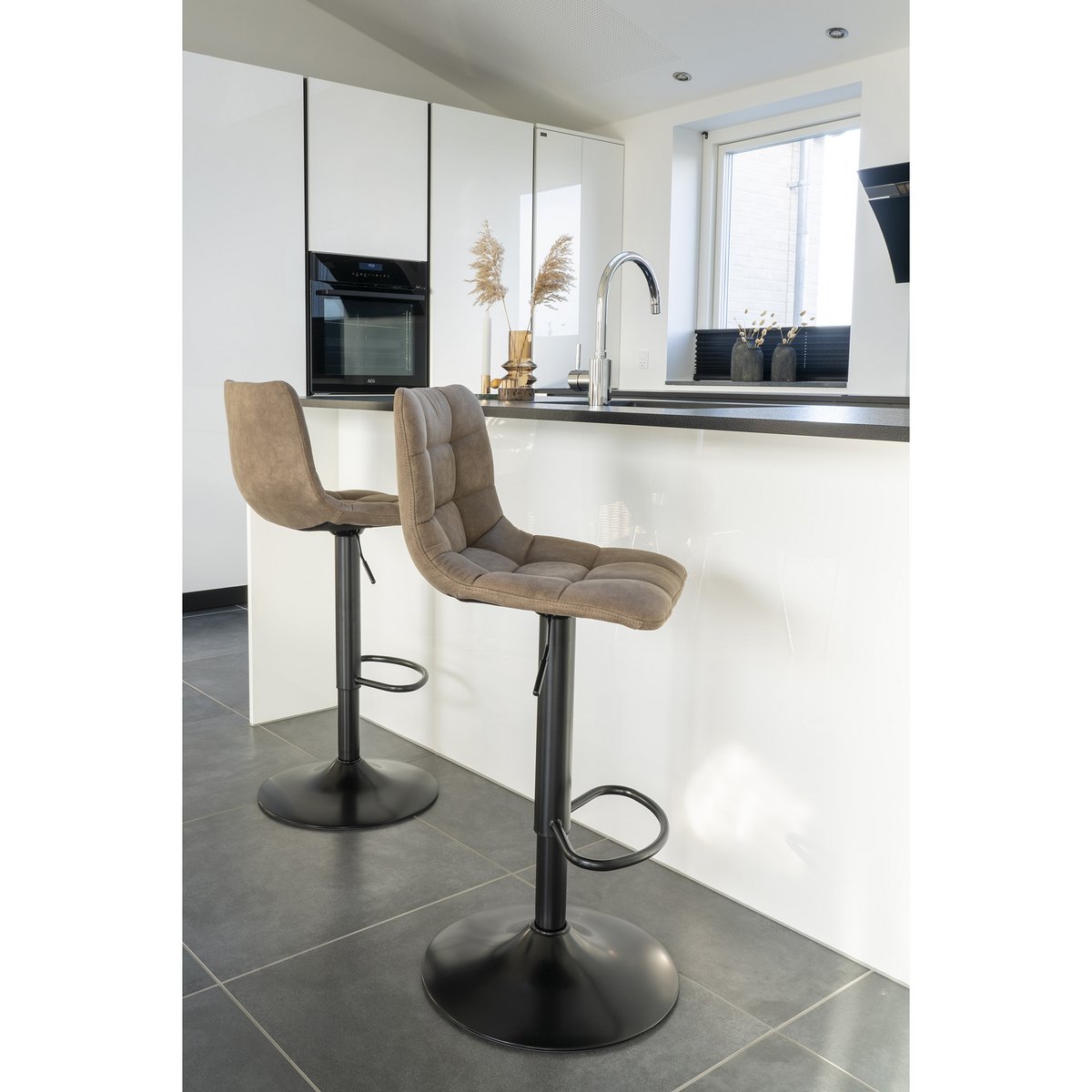Middelfart Barstoel | Barkruk - Set van 2 |woon-meubel.nl