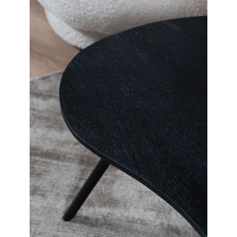 Table basse Ludo Noir – Bio – Lot de 2